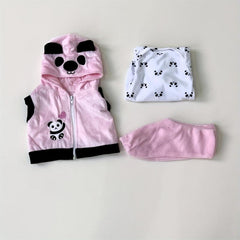 Cute Panda Reborn Doll Outfit for 16-18 Inch Dolls