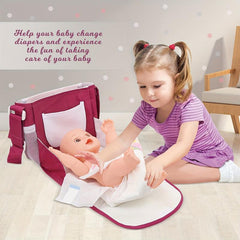 Realistic Rebirth Mommy Backpack Doll Accessories with IC Drinking Water