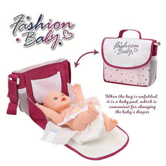 Realistic Rebirth Mommy Backpack Doll Accessories with IC Drinking Water