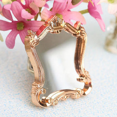 1:12 Scale Mini Vintage Bedroom Mirror Dollhouse Accessory