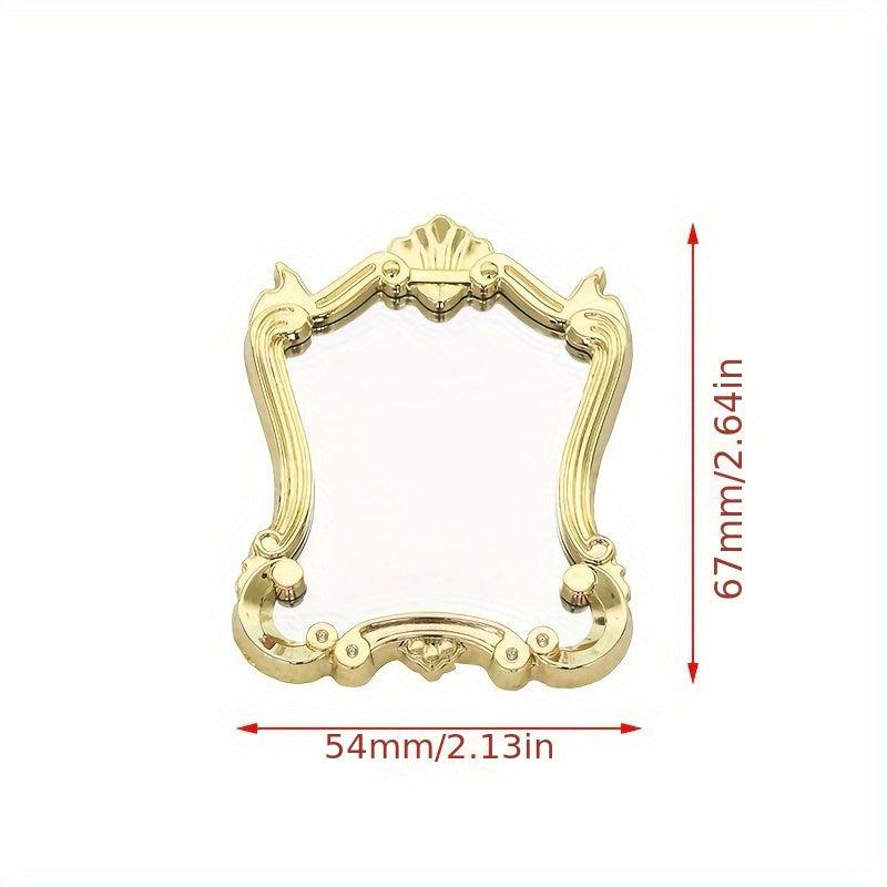 1:12 Scale Mini Vintage Bedroom Mirror Dollhouse Accessory