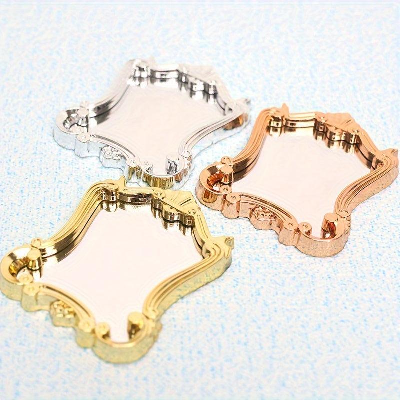 1:12 Scale Mini Vintage Bedroom Mirror Dollhouse Accessory