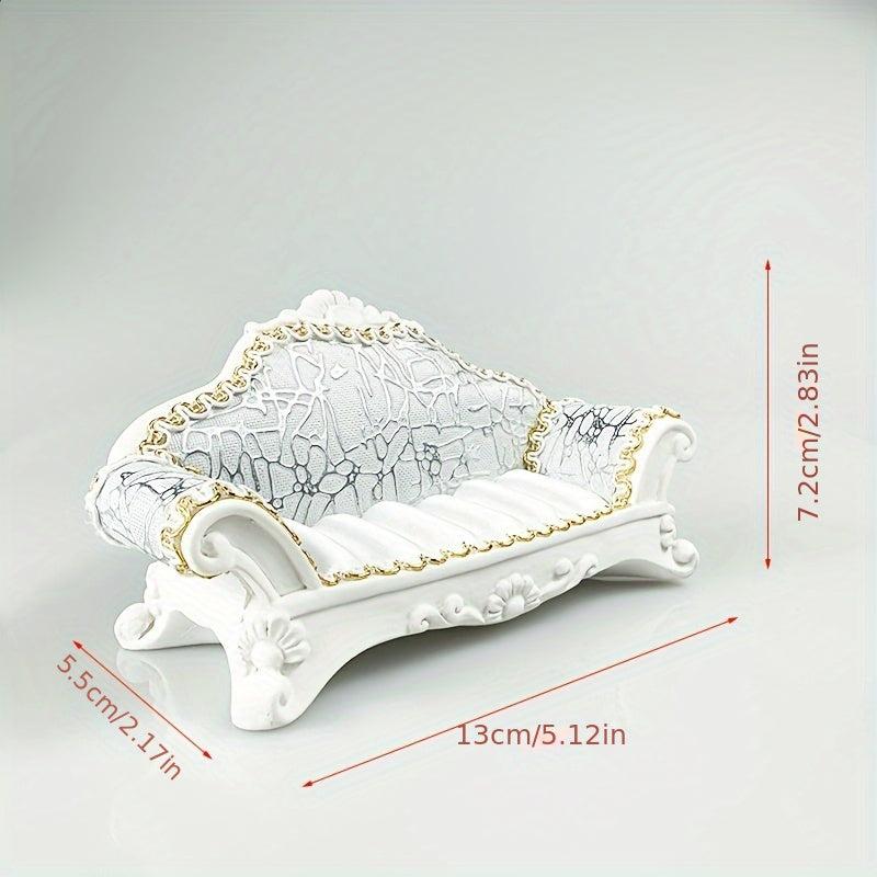 1:12 Dollhouse Mini Furniture Single Double Sofa Ornaments