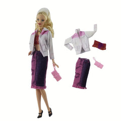 Lace Doll Clothes Set for 1/6 Dolls Party Outfits Accessories