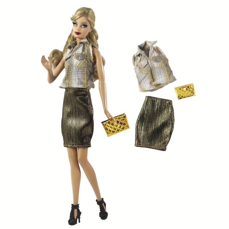 Lace Doll Clothes Set for 1/6 Dolls Party Outfits Accessories
