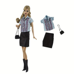 Lace Doll Clothes Set for 1/6 Dolls Party Outfits Accessories
