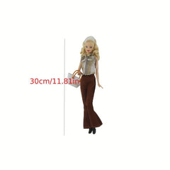 Lace Doll Clothes Set for 1/6 Dolls Party Outfits Accessories