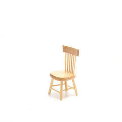 1:12 Dollhouse Furniture Wooden Chair Dining Table