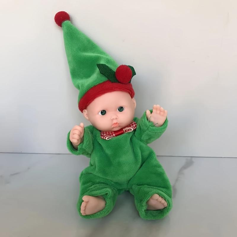 Christmas Dolls Santa Hat Dolls Plush Toys Doll House Accessories