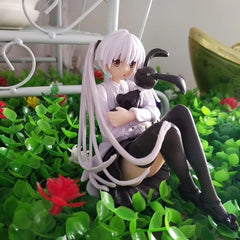 Anime Dolls Lady with Rabbit Dolls Car Desktop Decoration