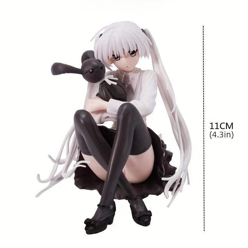 Anime Dolls Lady with Rabbit Dolls Car Desktop Decoration