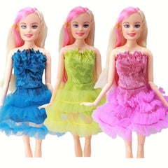 Casual Outfits Skirt Set for 1/6 Doll - Dollhouse Clothes Girls Gift