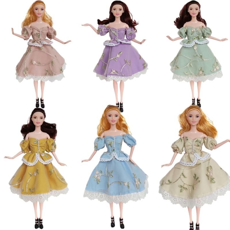 Doll Ballet Skirt Party Dress Daily Casual Wear 29.97cm Girl Gift Toy
