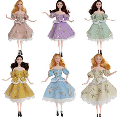 Doll Ballet Skirt Party Dress Daily Casual Wear 29.97cm Girl Gift Toy