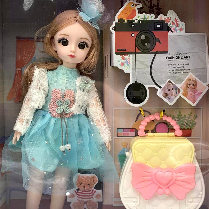 12 Inch 30 48 Cm Window Box Doll With Clothes Shoes Movable Joints Model Girl