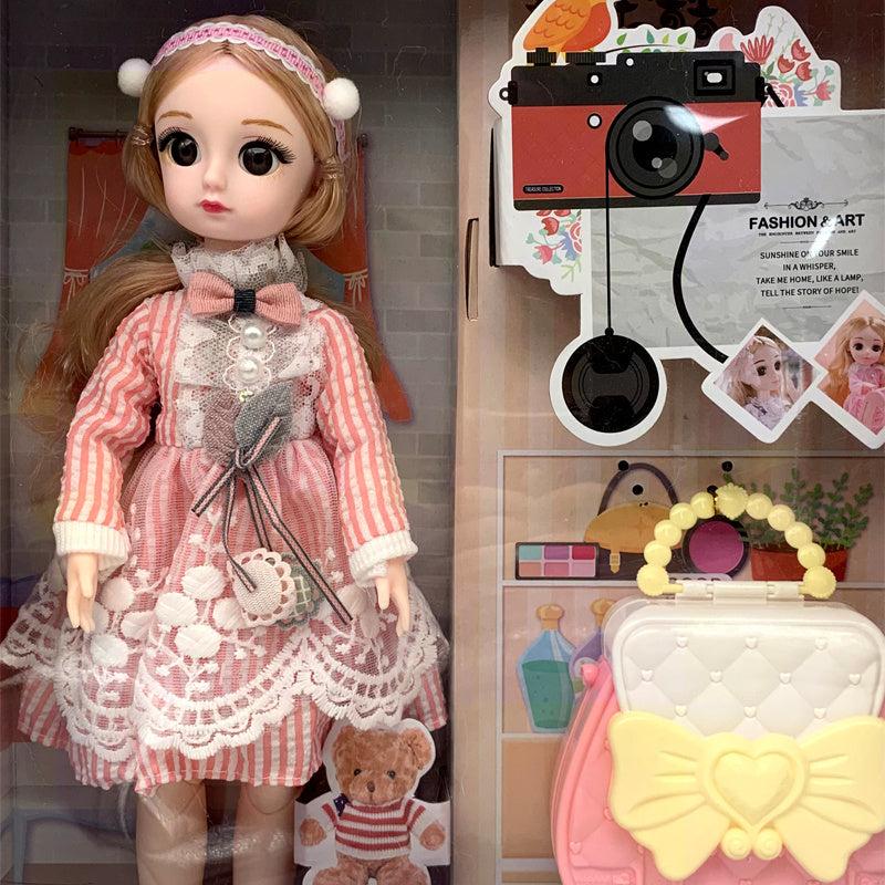 12 Inch 30 48 Cm Window Box Doll With Clothes Shoes Movable Joints Model Girl