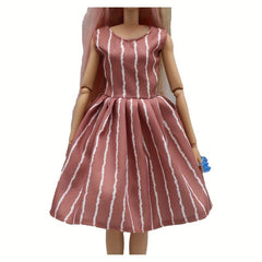 11 81in Striped Dress Christmas Gift Birthday Gift Dress Up Props Clothes