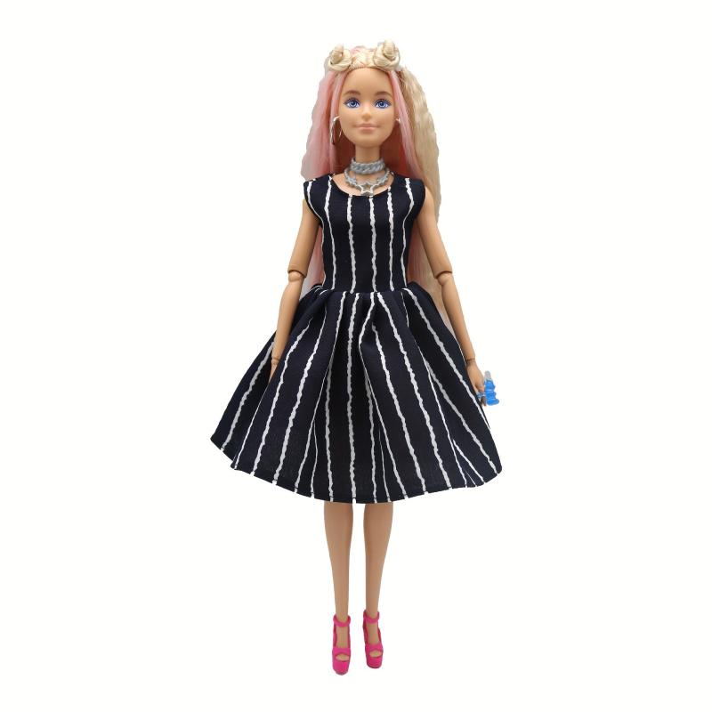 11 81in Striped Dress Christmas Gift Birthday Gift Dress Up Props Clothes