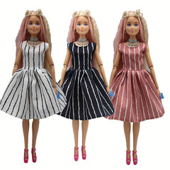 11 81in Striped Dress Christmas Gift Birthday Gift Dress Up Props Clothes