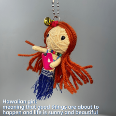 Doll Keychain with Special Meaning and Power - Halloween Gift