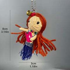 Doll Keychain with Special Meaning and Power - Halloween Gift