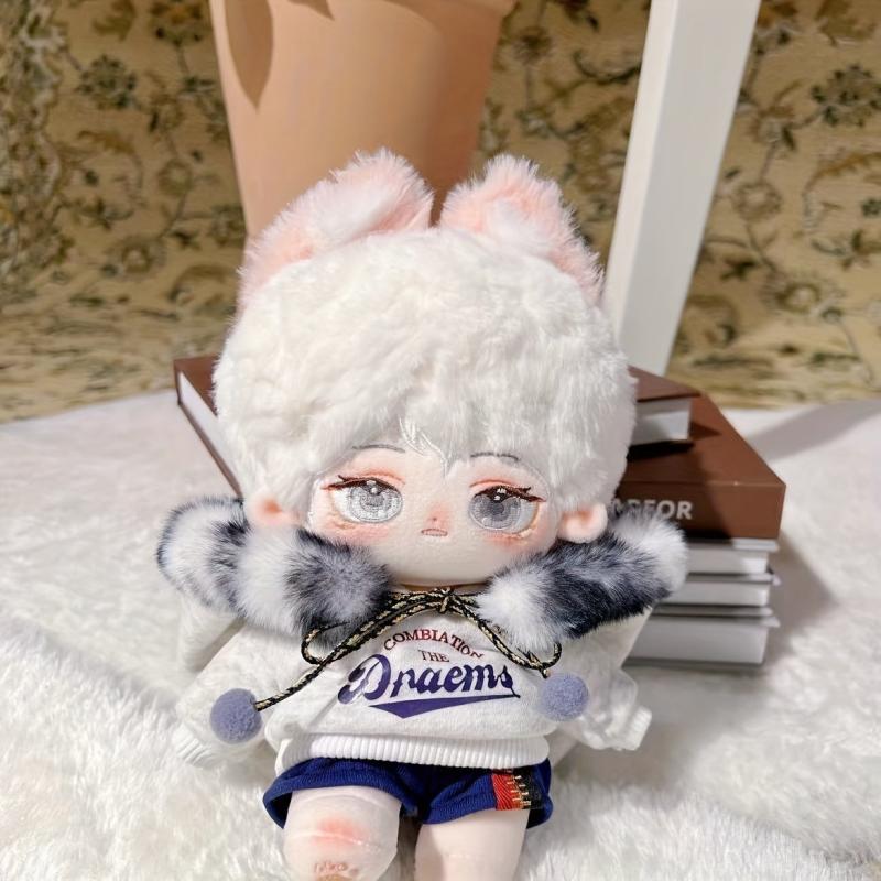 Soft Cotton Doll with Changeable Skeleton & Plush