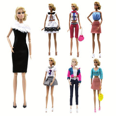 30-48 cm Doll Dress Set: Casual Sportswear Yoga Outfits - Doll Accessories