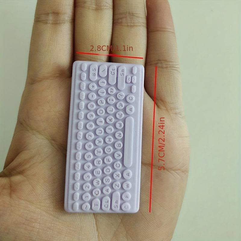 Colorful Macaron Keyboard Ornament for Desk
