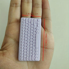 Colorful Macaron Keyboard Ornament for Desk