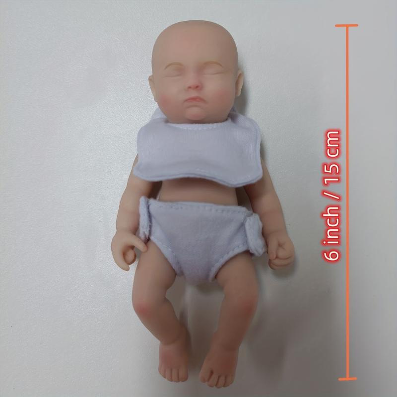 15 24 Cm Full Silicone Body Reborn Doll Toy Gift