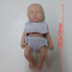 15 24 Cm Full Silicone Body Reborn Doll Toy Gift
