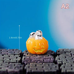 Halloween Cartoon Ornaments Set of 6