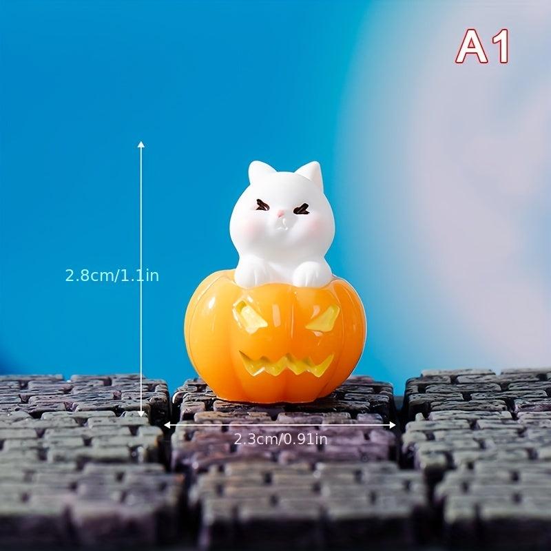 Halloween Cartoon Ornaments Set of 6
