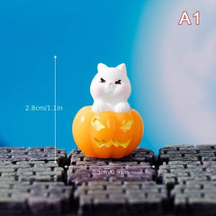 Halloween Cartoon Ornaments Set of 6