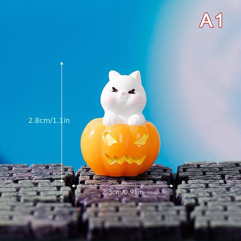 Halloween Cartoon Ornaments Set of 6