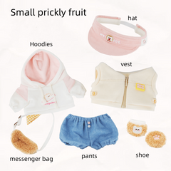 Doll Clothes Little Bear Set Simulative Mini Doll Clothing Suit