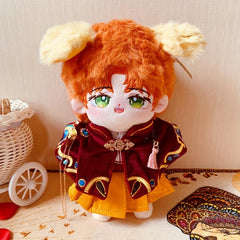 7-inch Cartoon Doll Clothes Girl Dress Shirt Skirt Cloak Suit