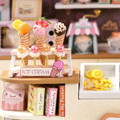 Creative DIY Princess Mini Dollhouse Wooden House Toy for Girls