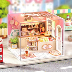 Creative DIY Princess Mini Dollhouse Wooden House Toy for Girls
