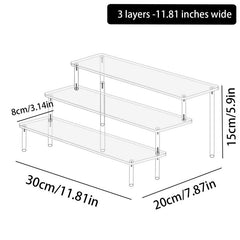 Transparent Layer Hand Storage Box - Ideal for Organization