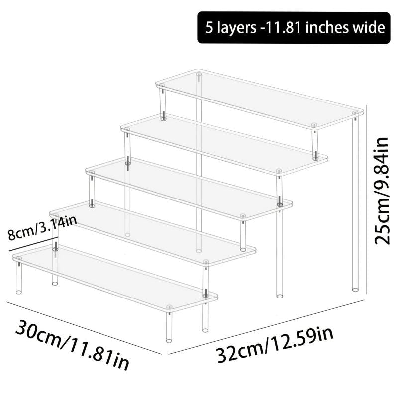Transparent Layer Hand Storage Box - Ideal for Organization