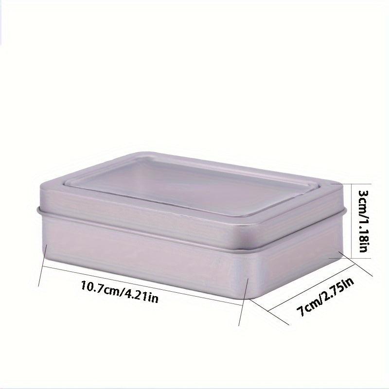 Square Metal Dice Box for Storing Dices - Desktop Game Accessory
