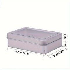 Square Metal Dice Box for Storing Dices - Desktop Game Accessory