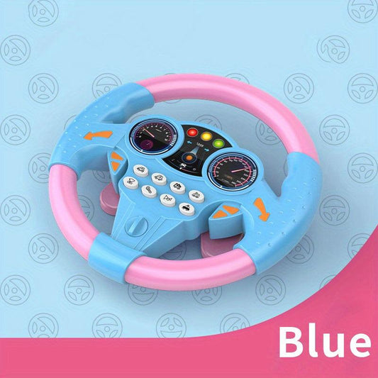 Simulated Steering Wheel Toy for Pretend Driving Experience