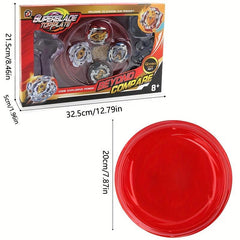 Bursting Top Toy Competitive Battle Top Plate Set Birthday Party Creative Gift