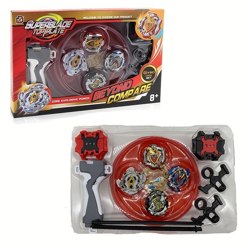 Bursting Top Toy Competitive Battle Top Plate Set Birthday Party Creative Gift
