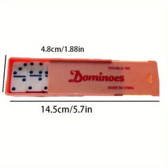 28pcs Domino Board Games Travel Funny Table Game Domino Toys Educational Toys