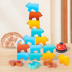 Animal Stacking Wooden Toy Christmas Thanksgiving Gift