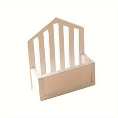 1/12 Dollhouse Wall Mount Shelf Storage Basket Model Home Decor Toy
