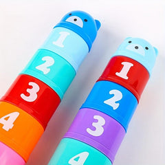 Stacking Cup Puzzle Toy Baby's Early Education Numbers